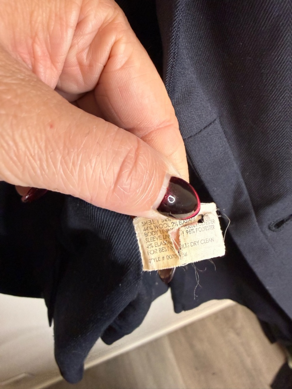 Club Monaco double breasted black blazer size 8 - Picture 7 of 11